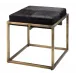 Shelby Hide Stool, Espresso