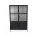 Vitrino 2 Door Iron Dresser