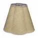 Scalloped Raffia Lamp Shade, Large