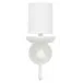 Concord Wall Sconce, White Plaster