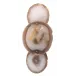 Trinity Wall Sconce, Agate