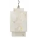 Borealis Alabaster Cube 1-Light Pendant