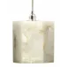 Borealis Alabaster Hexagon 1-Light Pendant