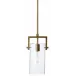 Cambrai Brass & Glass Pendant, Small