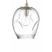 Dimpled Glass Pendant, Clear