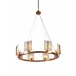 Halo Alabaster 8-Light Chandelier