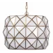 Hollywood 1-Light Glass and Metal Pendant