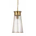 Nara 1-Light Pendant, Antique Brass