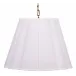 Scalloped 1-Light Pendant, Boucle Linen