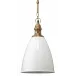 Tavern 1-Light Pendant, White