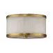 Upsala Alabaster Flush Mount Ceiling Light, Small