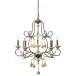 Yellowstone Wood Beaded Chandelier