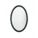 Ovation Oval Mirror, Black