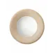 Paddock Round Mirror - Cream