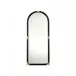 Saltwater Rattan Floor Mirror, Black