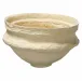 Landscape Cotton Mache Large Bowl, Cream