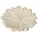 Lotus Plate White Marble