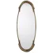 Margaux Metal Mirror, Antique Brass