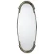 Margaux Metal Mirror, Antique Silver