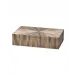 Palm Marquetry Box - Grey