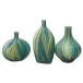 Stream Decorative Glass Vessels (Set of 3)