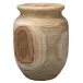 Topanga Wooden Vase Natural Wood