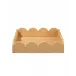 Wonderland Scalloped Tray - Natural, Small