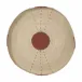 Sundial Seagrass Round Wall Art, Rust