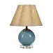 Dottie Blown Glass Table Lamp, Blue