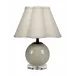 Dottie Blown Glass Table Lamp, Taupe