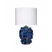 Helios Ceramic Table Lamp, Blue