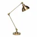 Wallace Adjustable Table Lamp, Antique Brass