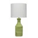 Bungalow Ceramic Table Lamp, Green