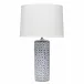 Vivian Ceramic Table Lamp, Blue