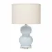 Bubble Ceramic Table Lamp, Blue