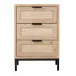 Reed 3 Drawer Side Table