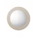 Chester Round Mirror - Ivory