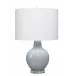 Aubrey Ceramic Table Lamp, Blue