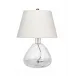 Demi Blown Glass Table Lamp Clear