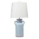 Piper Ceramic Table Lamp, Light Blue