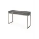 Kain Faux Shagreen Console, Grey