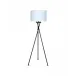 Manny Iron Tripod Floor Lamp, Bronze