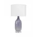 Maya Glass Table Lamp, Lavender