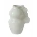 Medee Vase Quartz Craquele (Crackled)