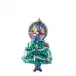 Nouveau Christmas Glass Ornament