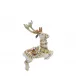 Blitzen Glass Ornament