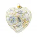 Floral Opal Heart Ornament