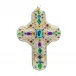 Sacred Jewel Cross Ornament