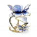 Aimee Floral Pillar Candle Holder 7"