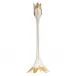 Ambrosius Tulip Tall Candle Stick Holder White Pearl (Special Order)